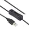 USB LED Power Cable with Inline Switch for LED Light Bars Connector