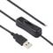 USB LED Power Cable with Inline Switch for LED Light Bars Connector
