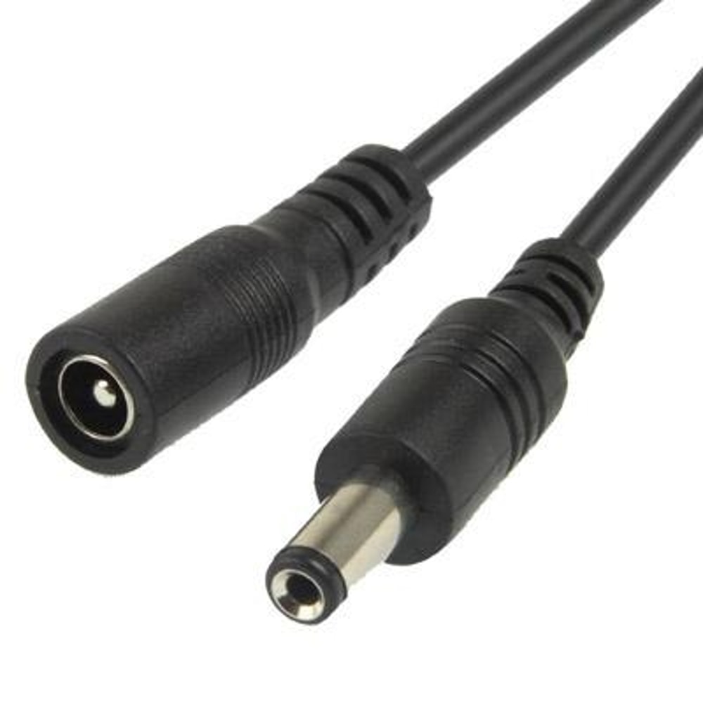 Professional DC Power Cable Female To Male Barrel Connector For LED Light Controllers 0