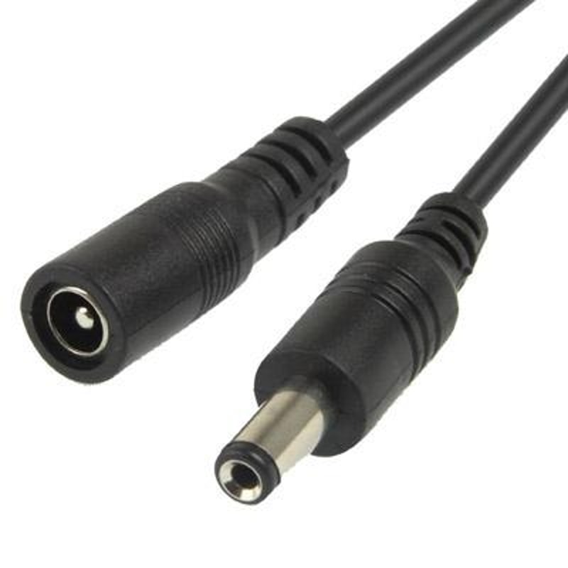 Professional DC Power Cable Female To Male Barrel Connector For LED Light Controllers 0