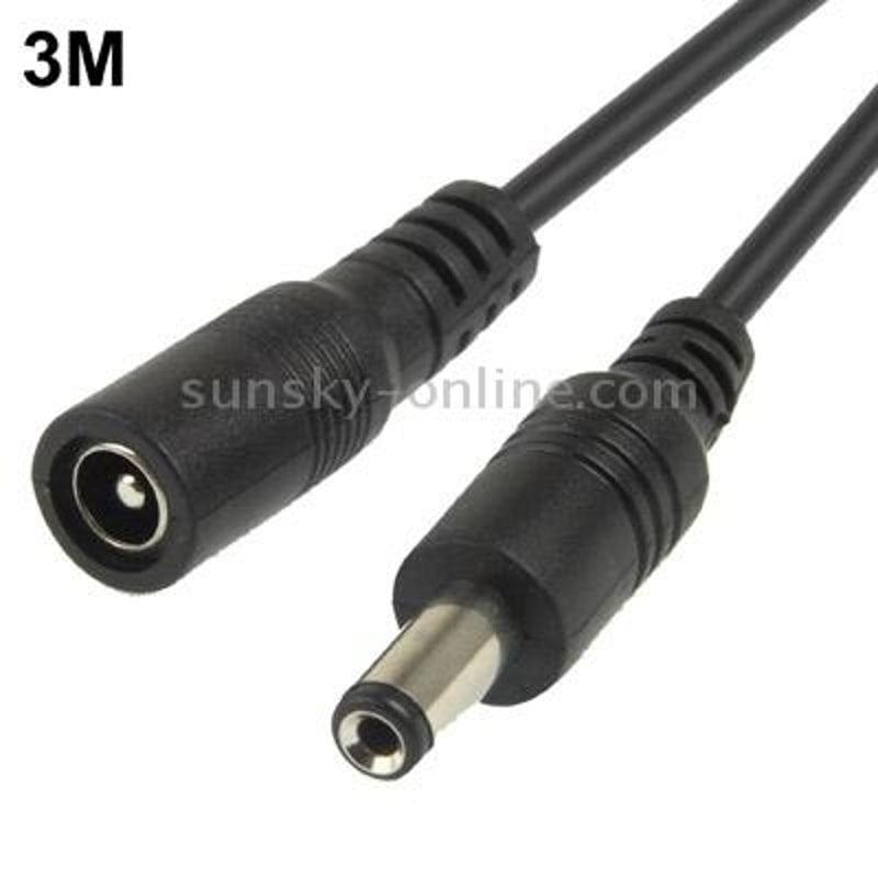Professional DC Power Cable Female To Male Barrel Connector For LED Light Controllers 2