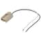 Ceramic G9 Bulb Base Socket with Pre Wired Cable Durable G9 Ceramic Lamp Holder