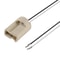 Ceramic G9 Bulb Base Socket with Pre Wired Cable Durable G9 Ceramic Lamp Holder