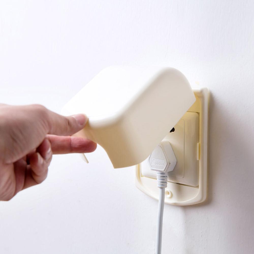 Waterproof Plug Socket Protector Baby Safety Plug Protector Dustproof Electrical Guard 0