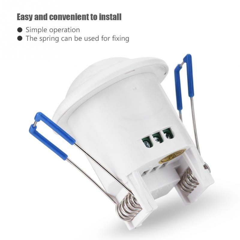 Mini Embedded PIR Motion Sensor Light Switch Infrared Detection For Automatic Lighting 3