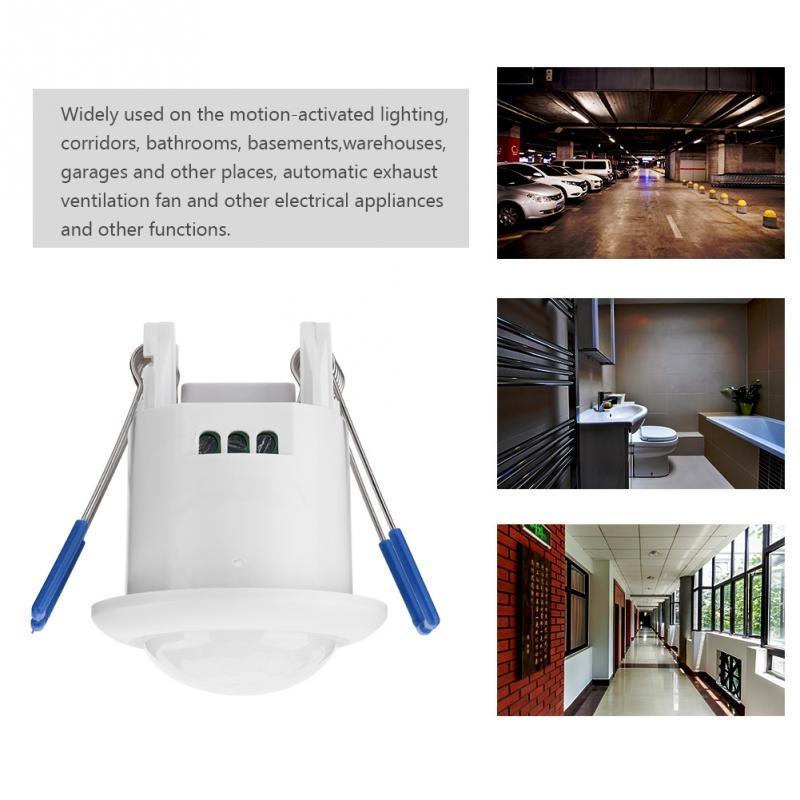 Mini Embedded PIR Motion Sensor Light Switch Infrared Detection For Automatic Lighting 4