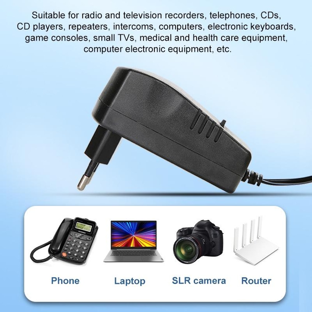 Universal Adjustable Voltage Power Adapter Power Supply 5