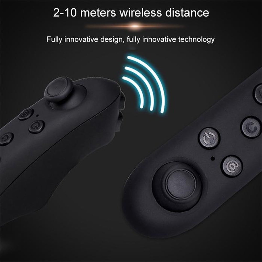 VR Glasses With Bluetooth Remote For IPhone Android 3