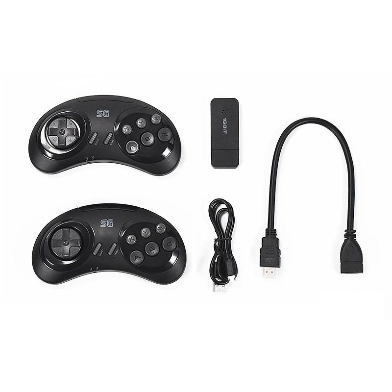 Retro HDMI Mini Game Console With Wireless Controllers Built In Games 6