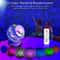 Gold Star Projector Night Light With Music Remote Control And Colorful Room Ambience 2