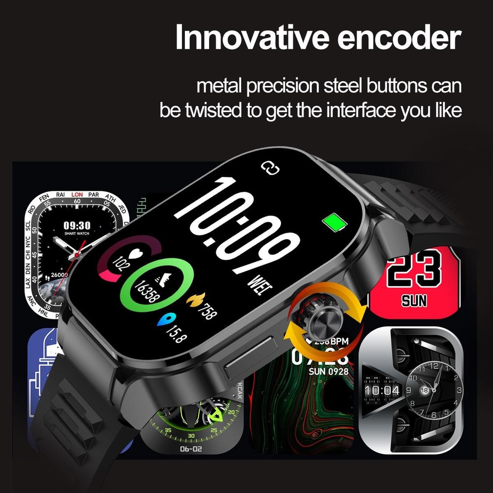 Bluetooth Smartwatch Health Sport Fitness Smart Watch 8