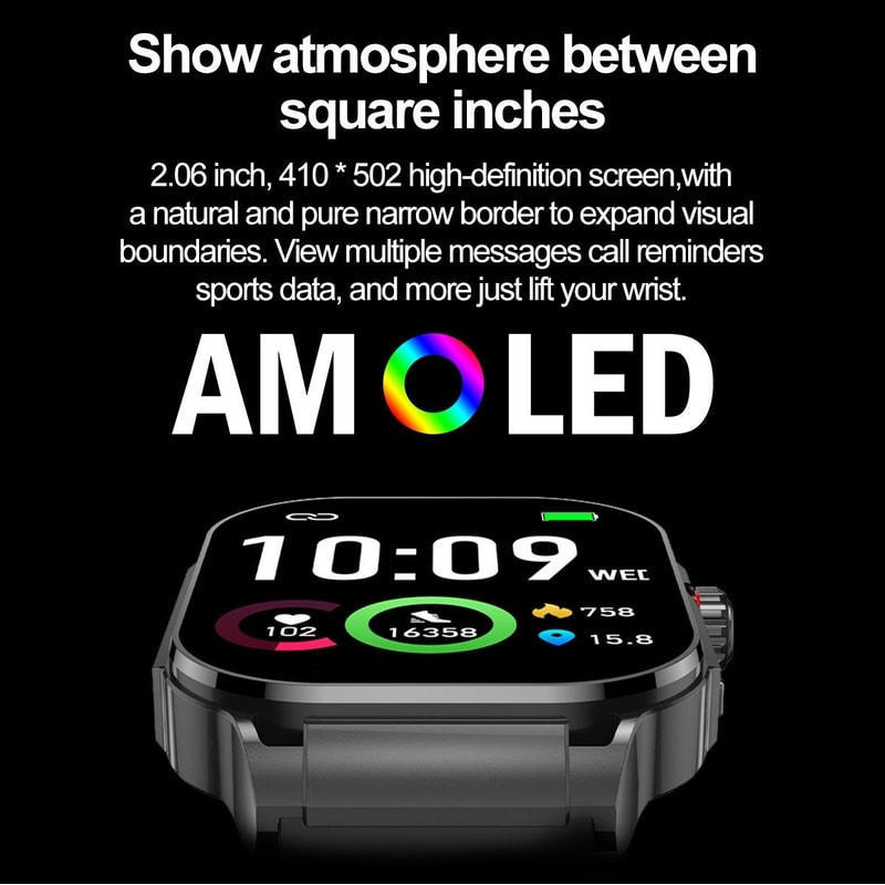 Bluetooth Smartwatch Health Sport Fitness Smart Watch 6