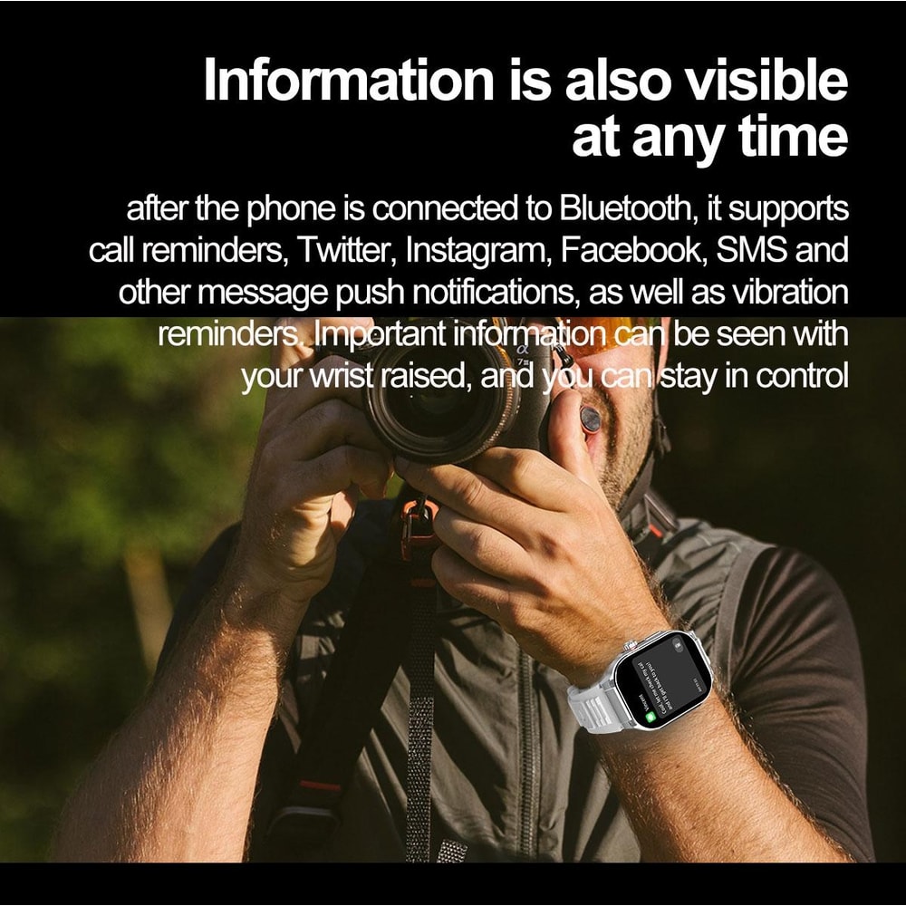 Bluetooth Smartwatch Health Sport Fitness Smart Watch 10