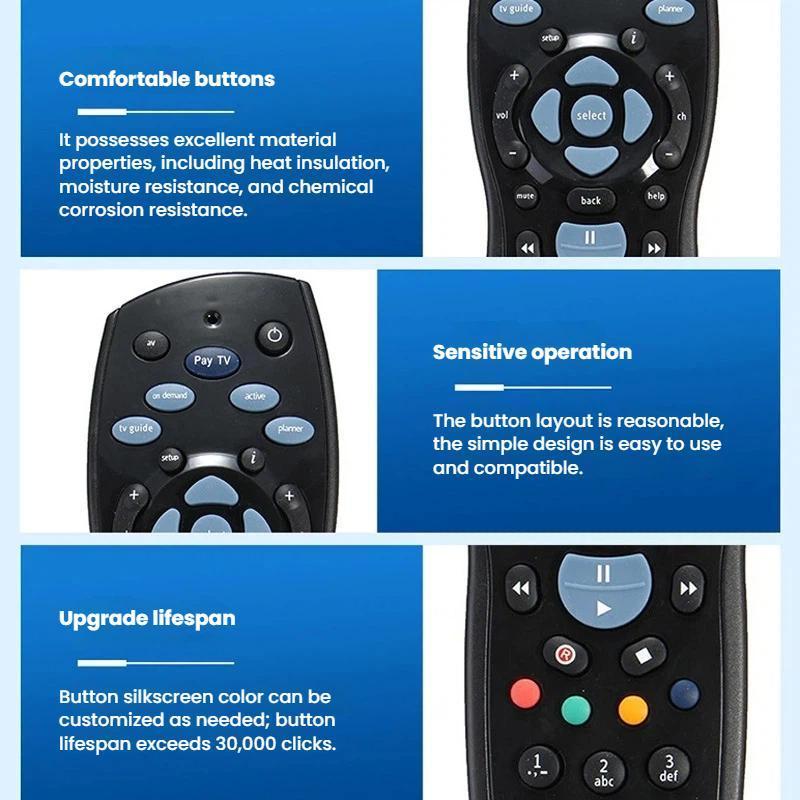 TV Remote Replacement Control For IQ IQ2 IQ3 IQ4 5