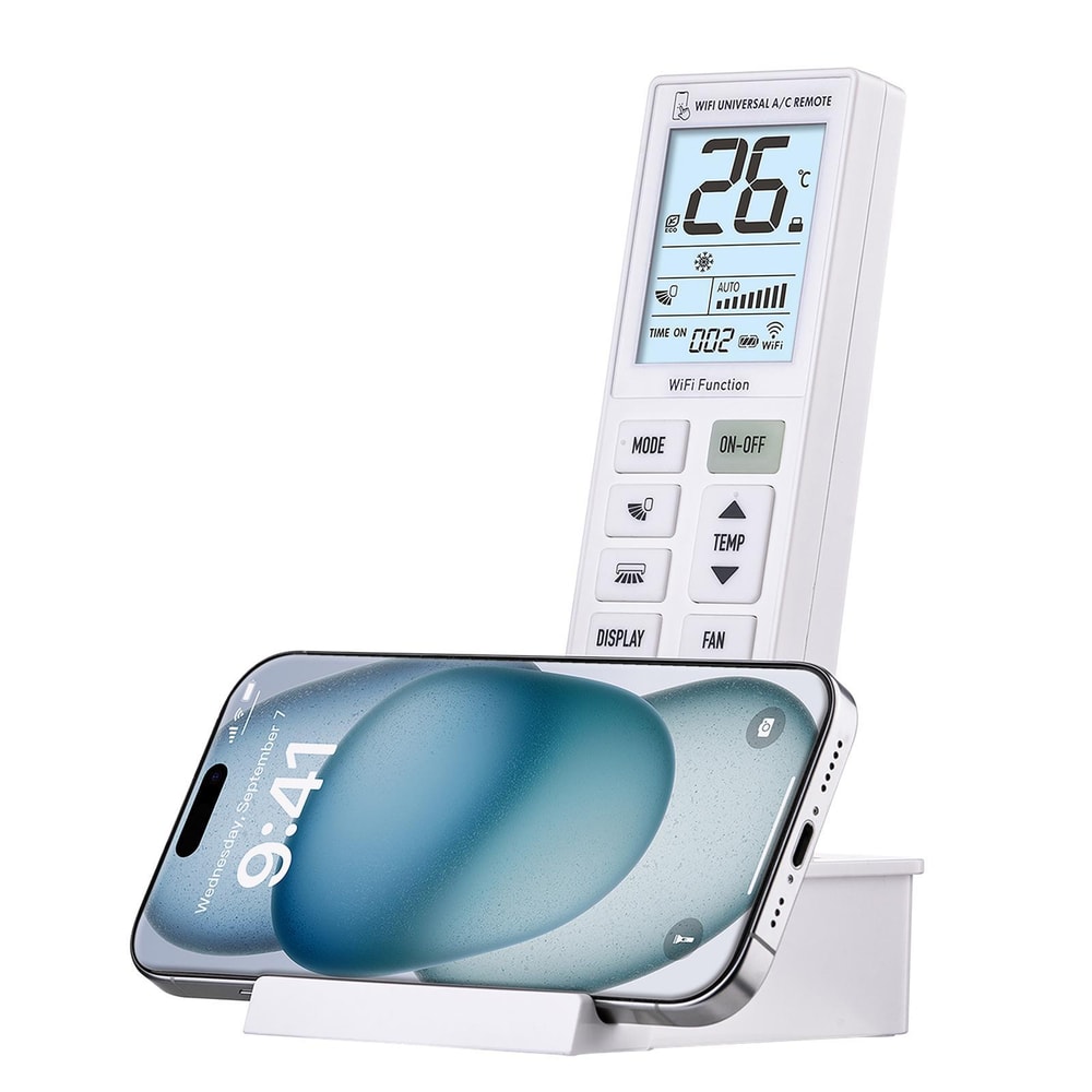 Smart WiFi Universal Air Conditioner Remote Control With LCD Display For Multi Brand AC Units 6