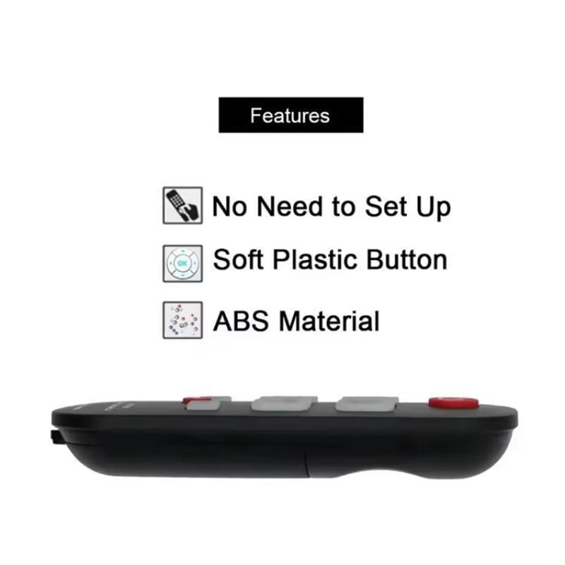 Universal TV Remote Control with Backlit Buttons for Seniors & All TV Brands