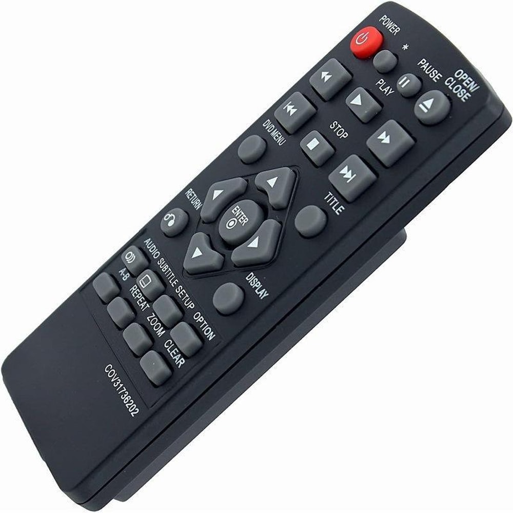 LG DVD Player Replacement Remote Control for different Models