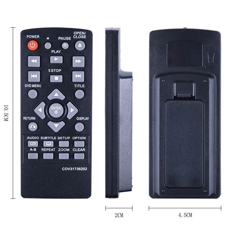 LG DVD Player Replacement Remote Control for different Models