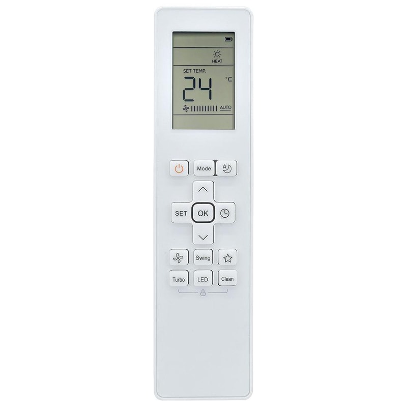Midea Air Conditioner Remote Control Replacement with Instant Setup