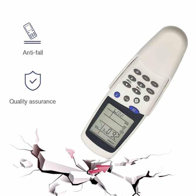 Air Conditioner Replacement Remote Control English Version IR LCD