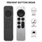 TV Remote Case For Siri Remote 23 Shockproof Silicone Protective Cover With Strap 3