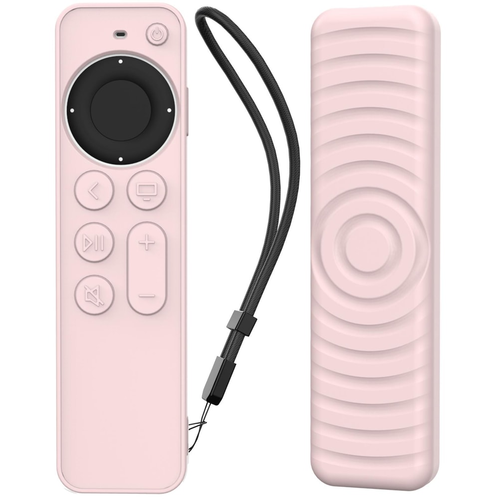 TV Remote Case For Siri Remote 23 Shockproof Silicone Protective Cover With Strap 8