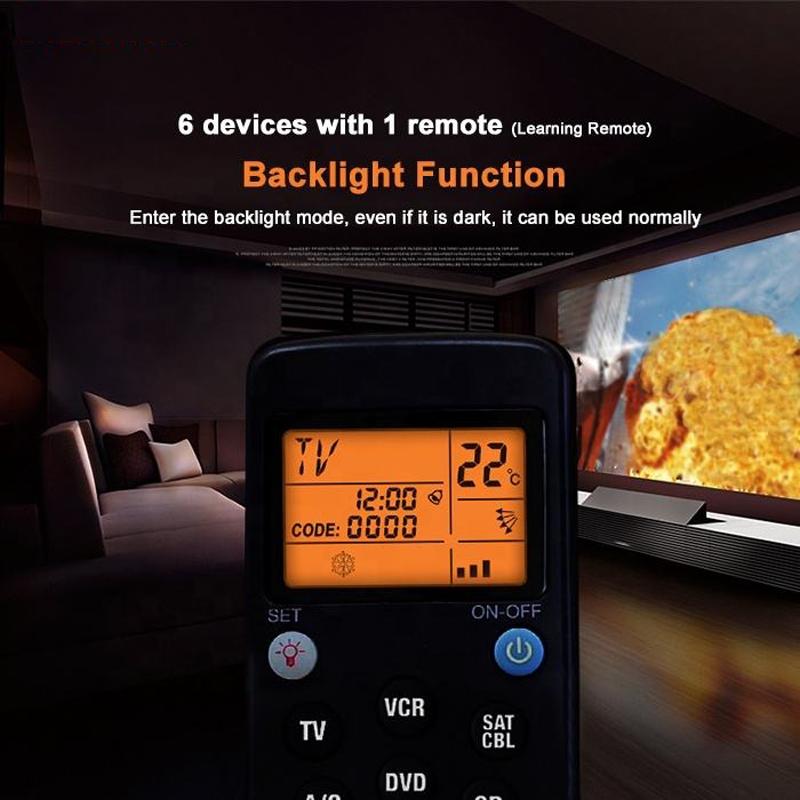 Universal Learning Infrared Remote Control All in One TV & Home Device Controller