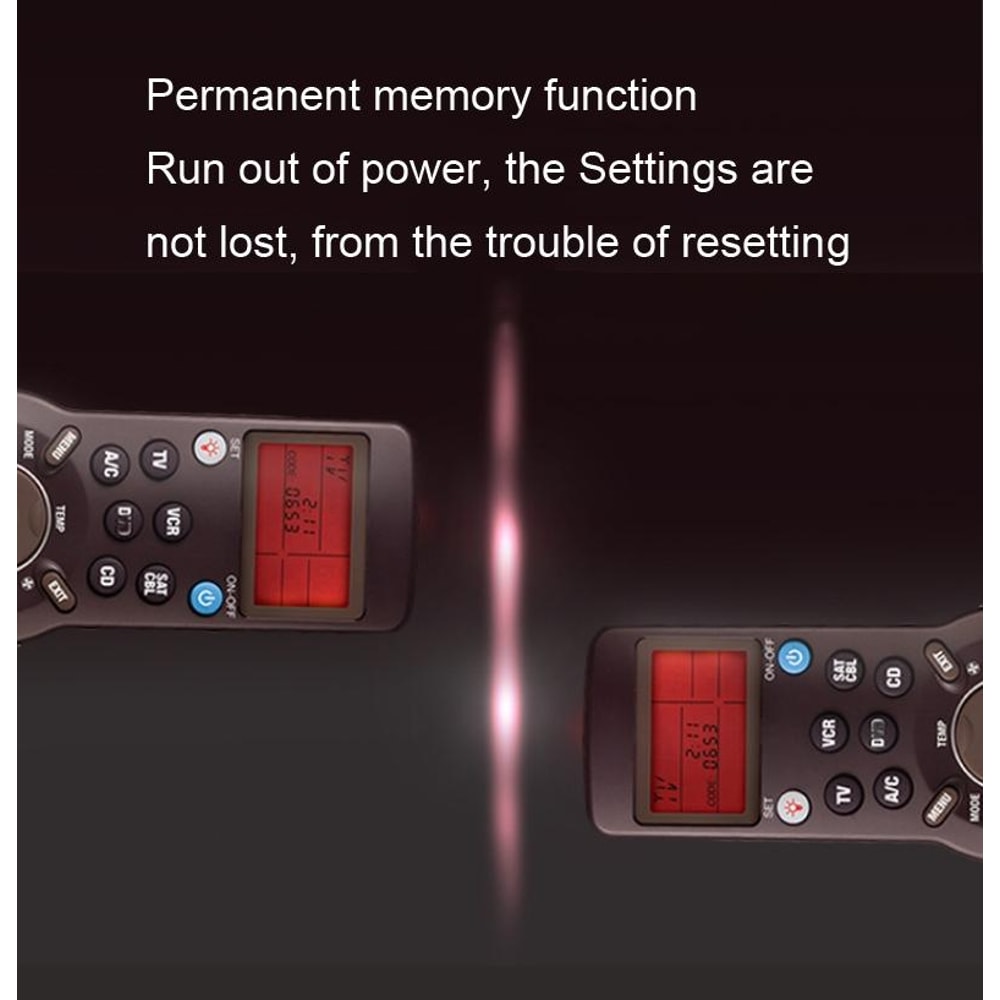 Universal Learning Infrared Remote Control All in One TV & Home Device Controller