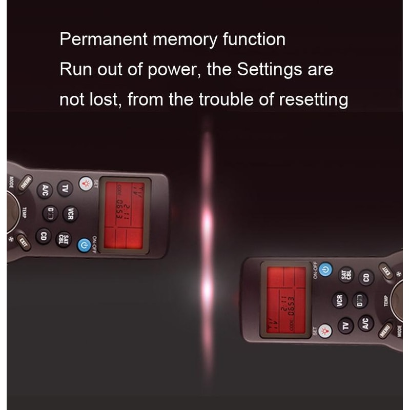 Universal Learning Infrared Remote Control All in One TV & Home Device Controller