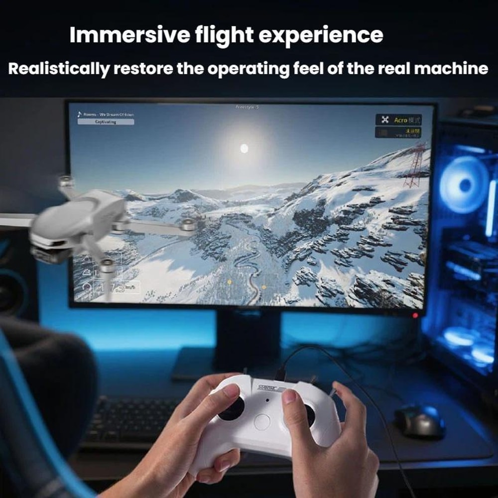 Drone Simulator Controller Flight Training Remote For FPV Practice 3