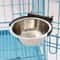 Premium Stainless Steel Suspension Dog Feeding Bowl Medium Elevated Feeder 1