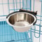 Premium Stainless Steel Suspension Dog Feeding Bowl Medium Elevated Feeder 1