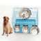 Premium Stainless Steel Suspension Dog Feeding Bowl Medium Elevated Feeder 5