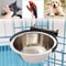 Premium Stainless Steel Suspension Dog Feeding Bowl Medium Elevated Feeder 6