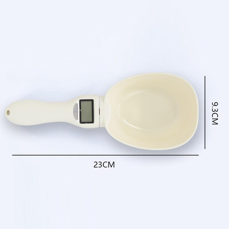 Portable Digital Pet Food Measuring Scoop With LCD Scale For Dogs Cats 2