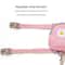Adjustable Cat Traction Rope Backpack Harness With Snack Pouch 6