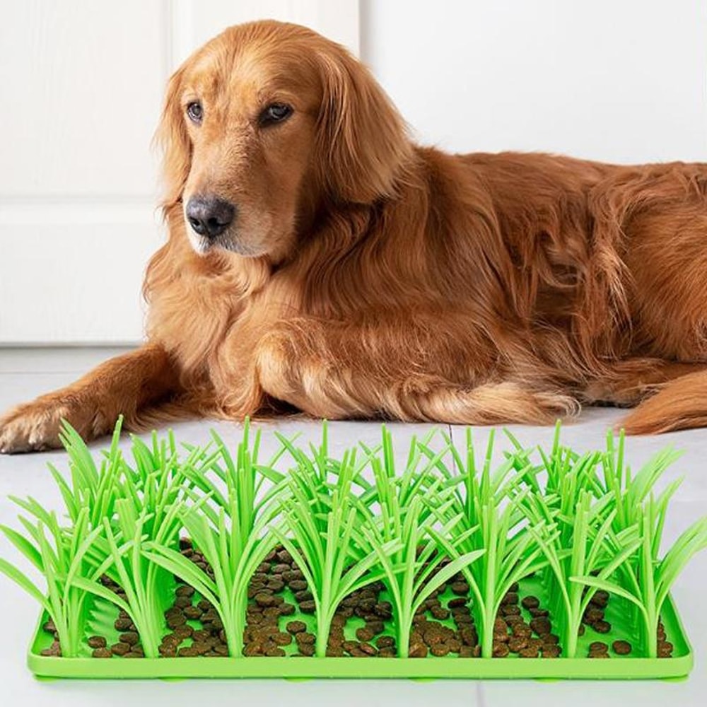 CalmPaw Slow Feeder Lick Mat for Dogs & Cats Non Slip Silicone Lick Pad for Healthy Feeding