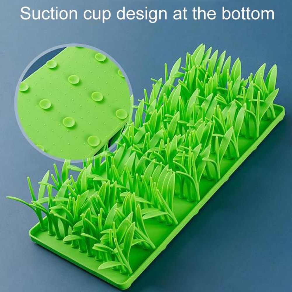 CalmPaw Slow Feeder Lick Mat for Dogs & Cats Non Slip Silicone Lick Pad for Healthy Feeding
