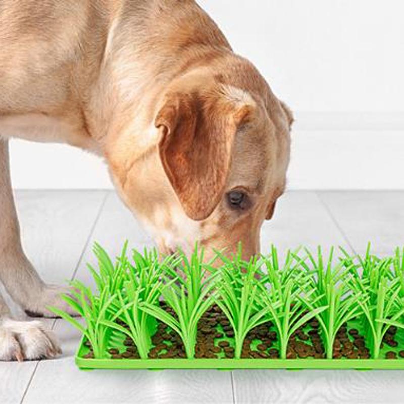 CalmPaw Slow Feeder Lick Mat for Dogs & Cats Non Slip Silicone Lick Pad for Healthy Feeding