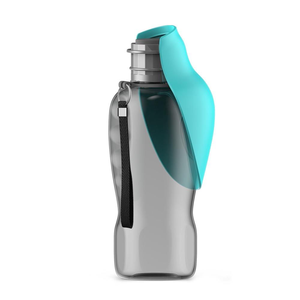 LeafFlow Portable Pet Water Bottle With Foldable Bowl Leak Proof Travel Dispenser 11