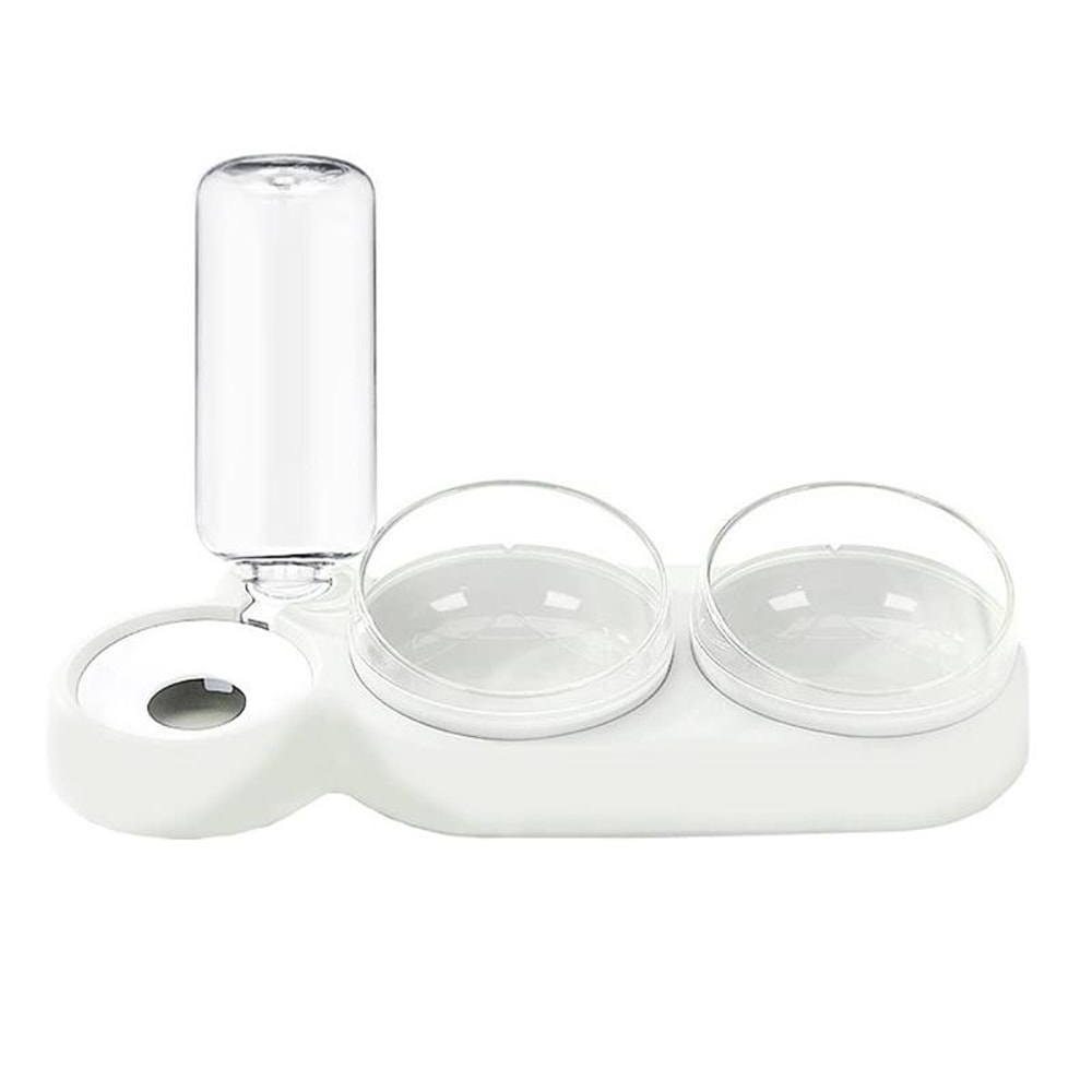AutoPet Tilted Pet Bowl With Automatic Water Dispenser Anti Spill Design 8