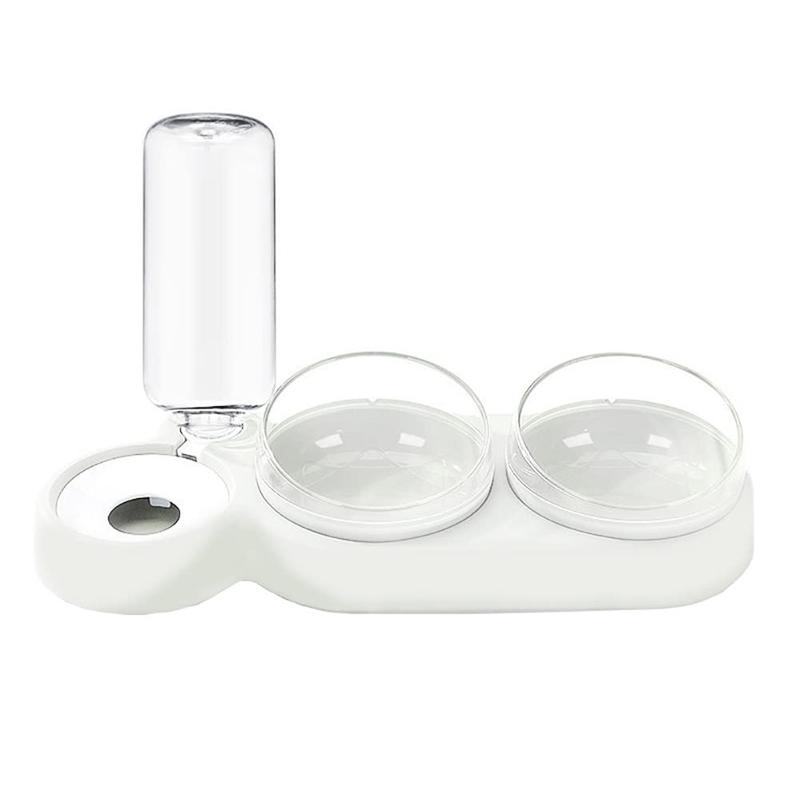 AutoPet Tilted Pet Bowl With Automatic Water Dispenser Anti Spill Design 8