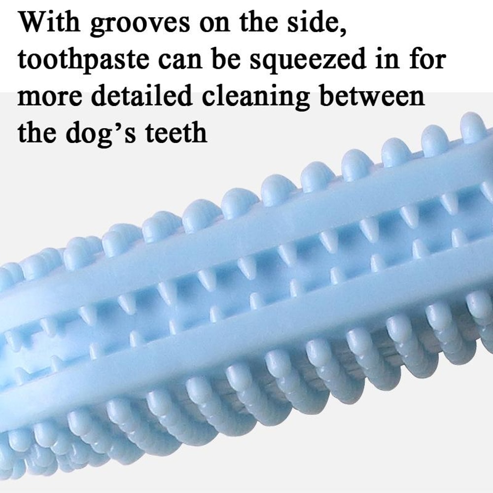 DentalClean TPR Dog Chew Stick Interactive Teeth Cleaning Toy For Aggressive Chewers 3