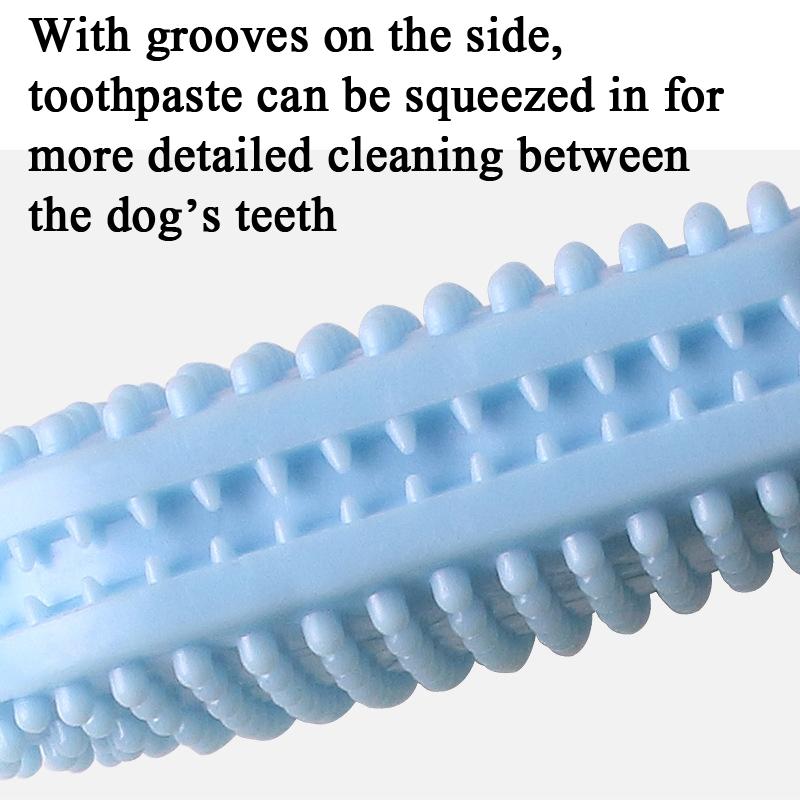 DentalClean TPR Dog Chew Stick Interactive Teeth Cleaning Toy For Aggressive Chewers 3