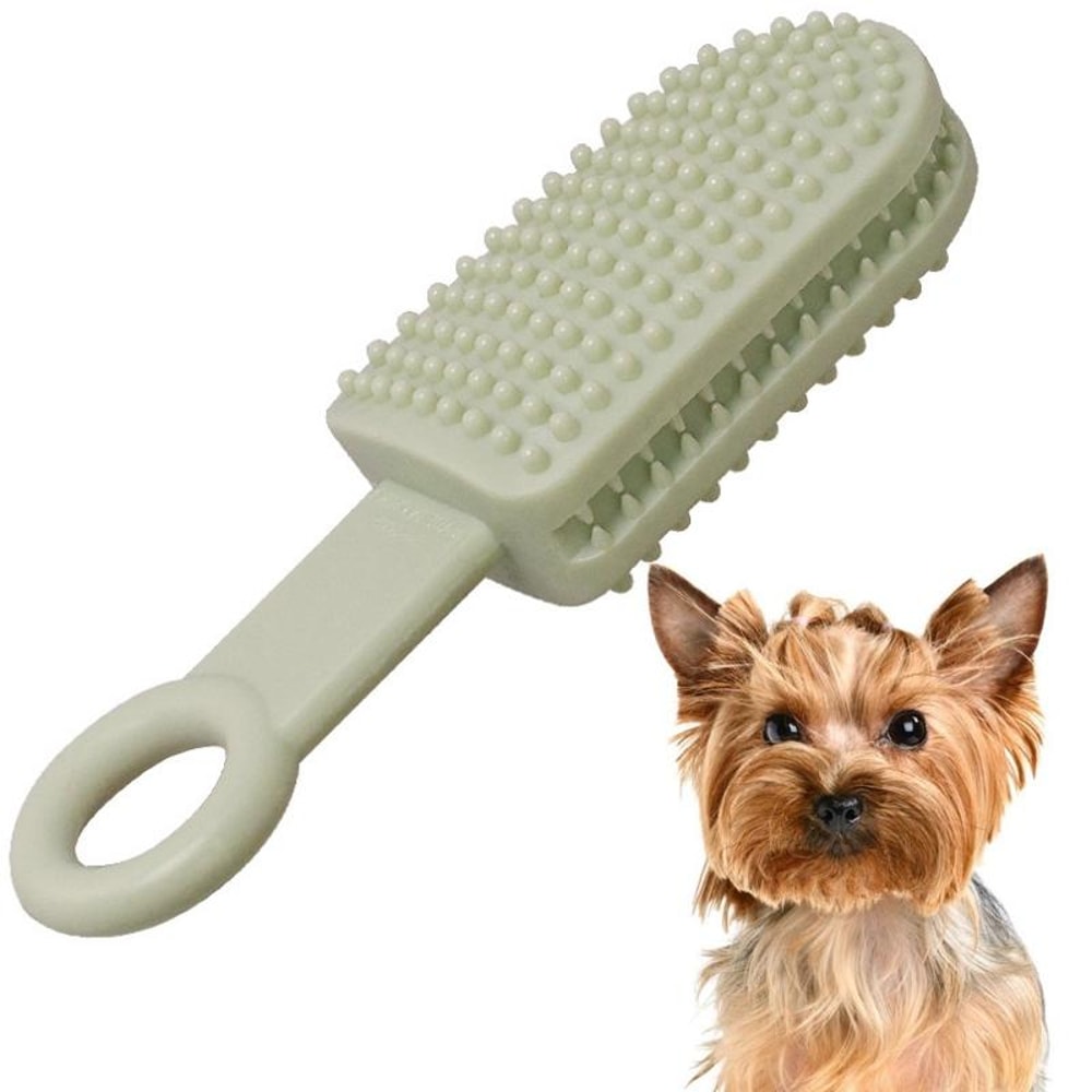 DentalClean TPR Dog Chew Stick Interactive Teeth Cleaning Toy For Aggressive Chewers 8
