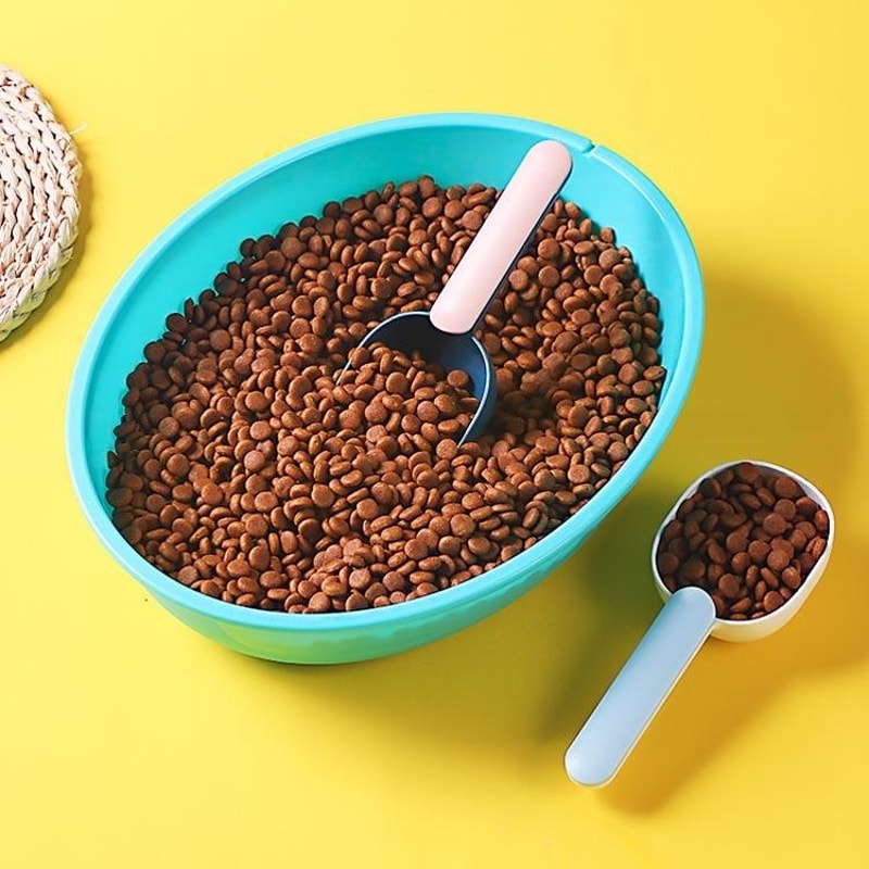 Premium Pet Food Scoop Cat Feeding Spoon Easy Dog Cat Feeding Tool 11