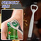 HeartCraft Stainless Steel Heart Shaped Wine Opener Hammered Silver Corkscrew Bar Tool