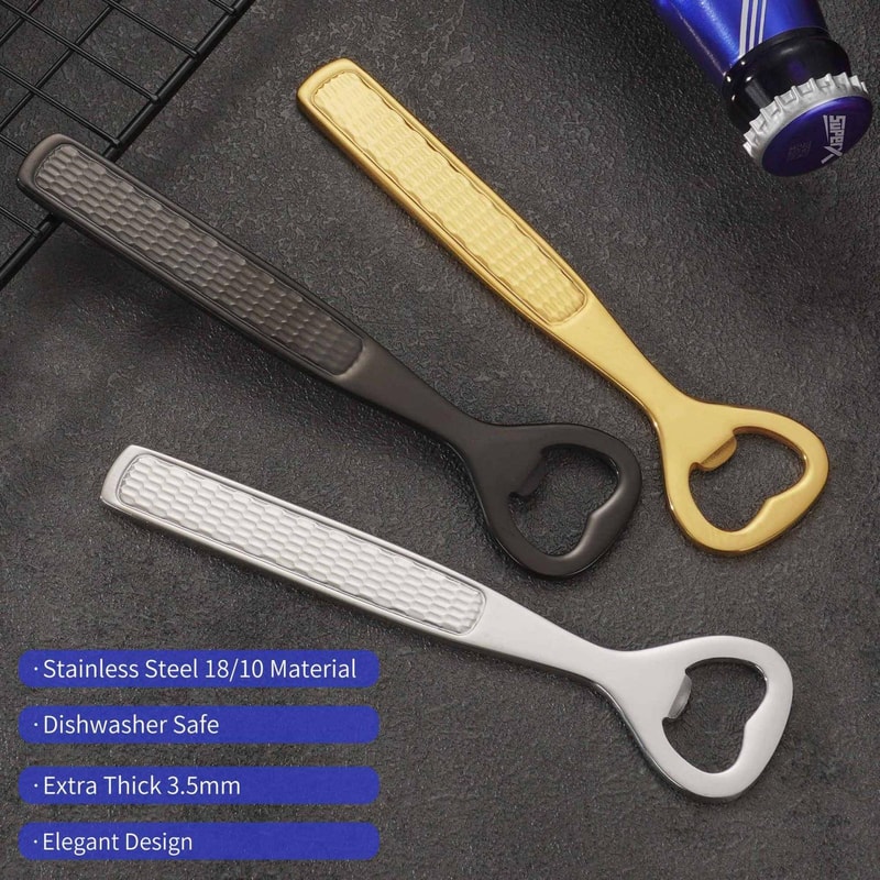 HeartCraft Stainless Steel Heart Shaped Wine Opener Hammered Silver Corkscrew Bar Tool