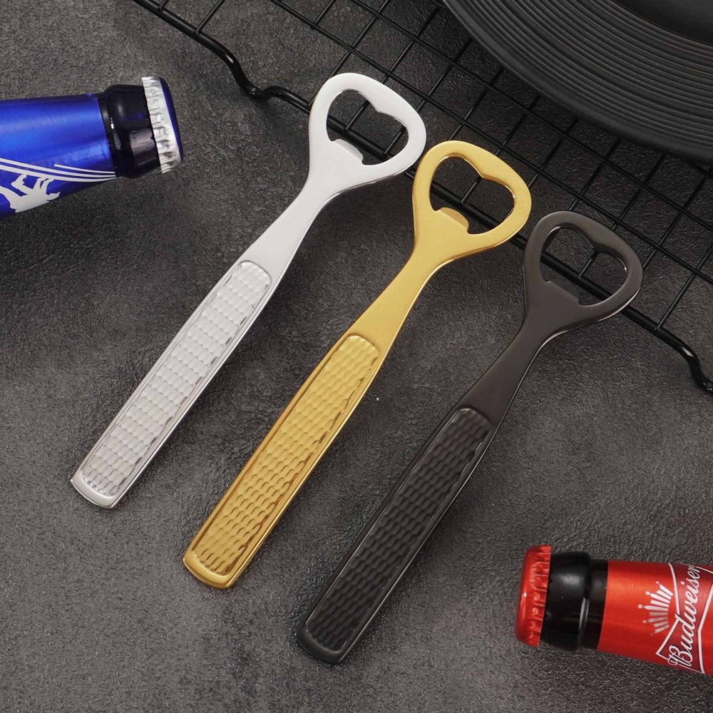 HeartCraft Stainless Steel Heart Shaped Wine Opener Hammered Silver Corkscrew Bar Tool