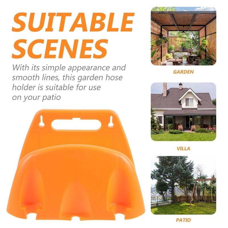 Premium Wall Mounted Hose Holder Garden Irrigation Organizer Water Pipe Storage Rack 3